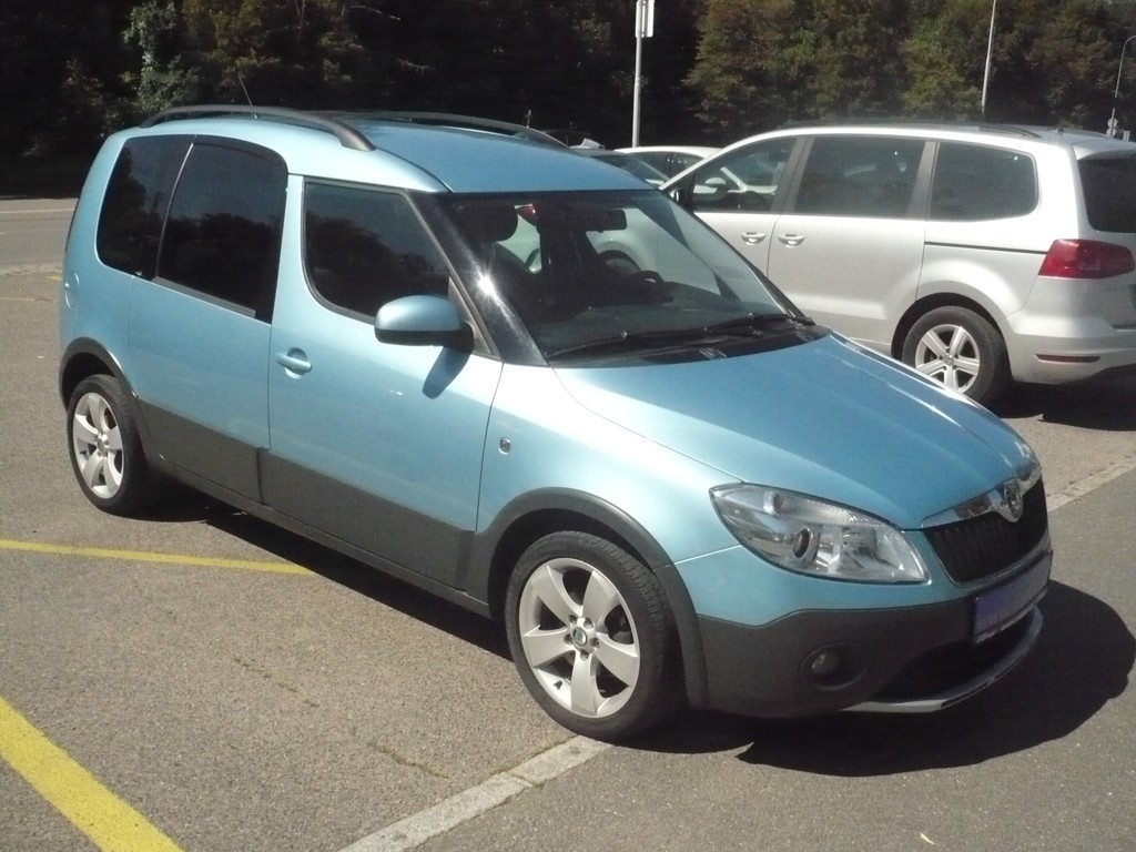 ŠKODA ROOMSTER 1.2 TSI SCOUT - SERVISKA,ČR,KLIMA