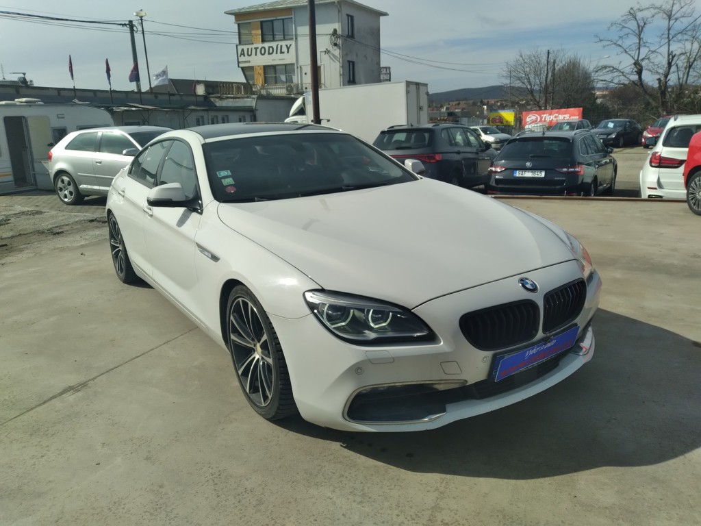 BMW 640d GRANCOUPE, ODPOČET DPH, 230kW