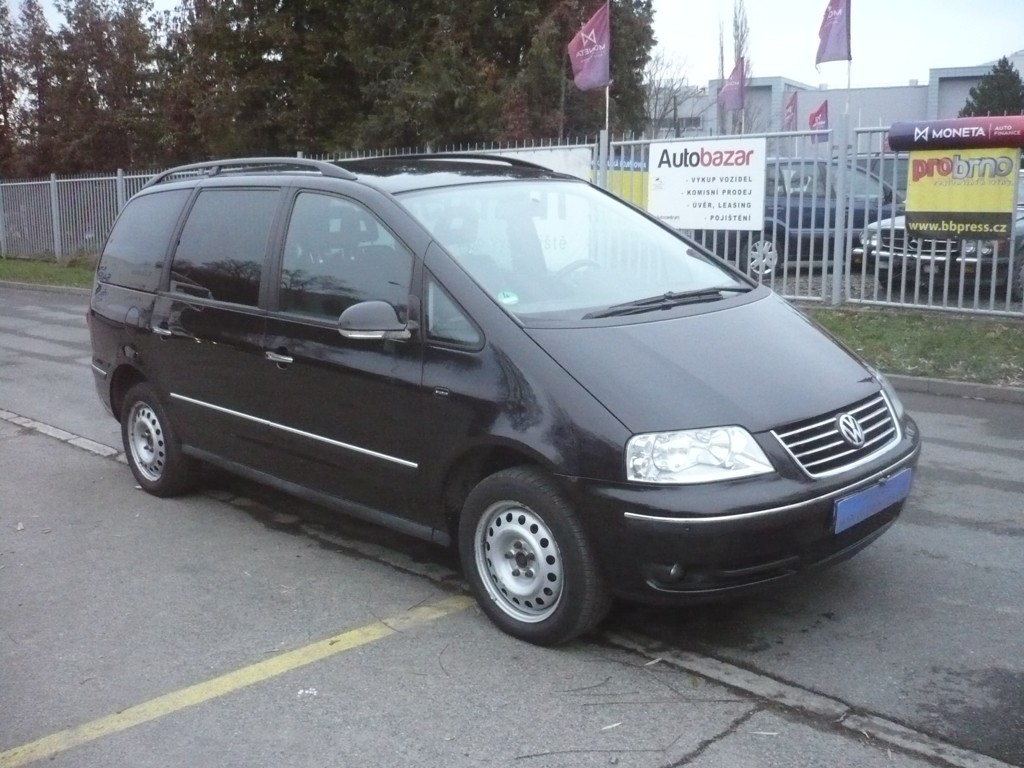 VOLKSWAGEN SHARAN 2.0 TDI 103kW MANUÁL,SERVISKA,ODPOČET DPH