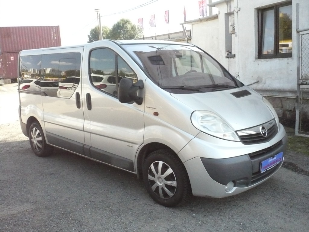 OPEL VIVARO 2.0 CDTI KLIMA,9 MÍST,NOVÉ PNEU