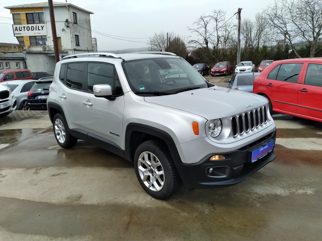 JEEP RENEGADE 2.0 D 4x4 MULTIJET LIMITED 1.MAJITEL,SERVISKA,MANUÁL