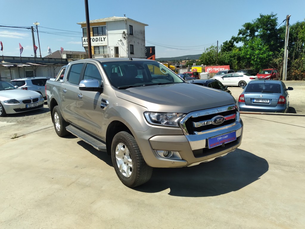 FORD RANGER 2.2 TDCI LIMITED 4x4 ,MANUÁL, SERVISKA