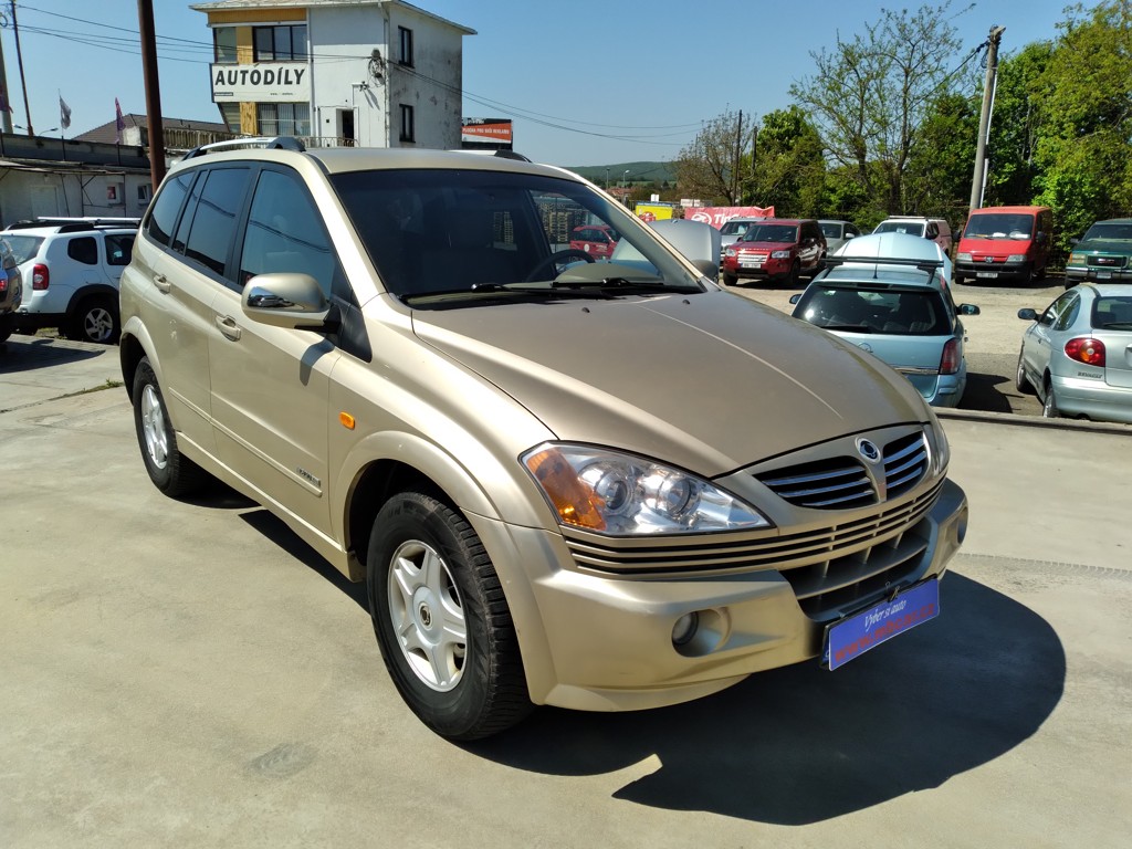 SSANGYONG KYRON M 200 XDI XVT ČR,SERVISKA,4x4