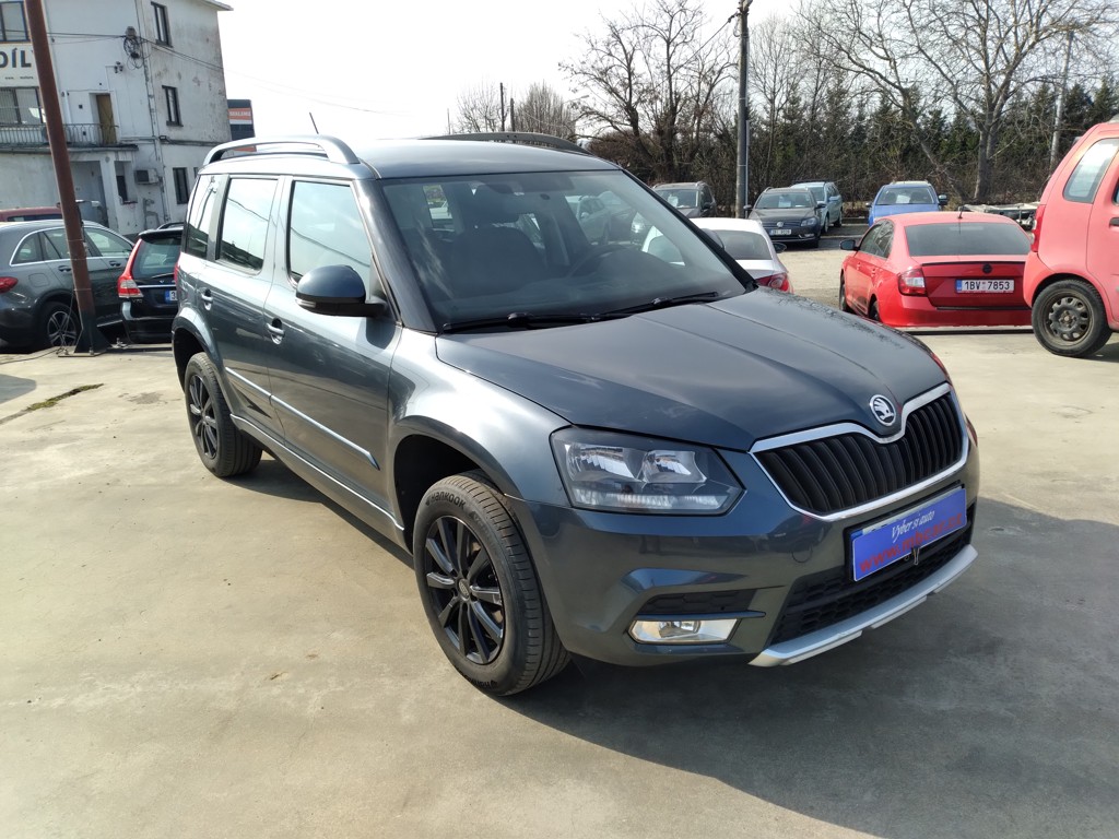 ŠKODA YETI 1.2 TSI ACTIVE - 1.MAJITEL,ČR,87000 KM,KLIMA - AKCE NA CENU